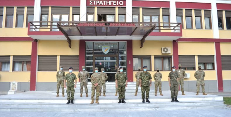 Συνεκπαίδευση Μεραρχίας Υποστήριξης με τμήματα της 21st TSC των ΗΠΑ